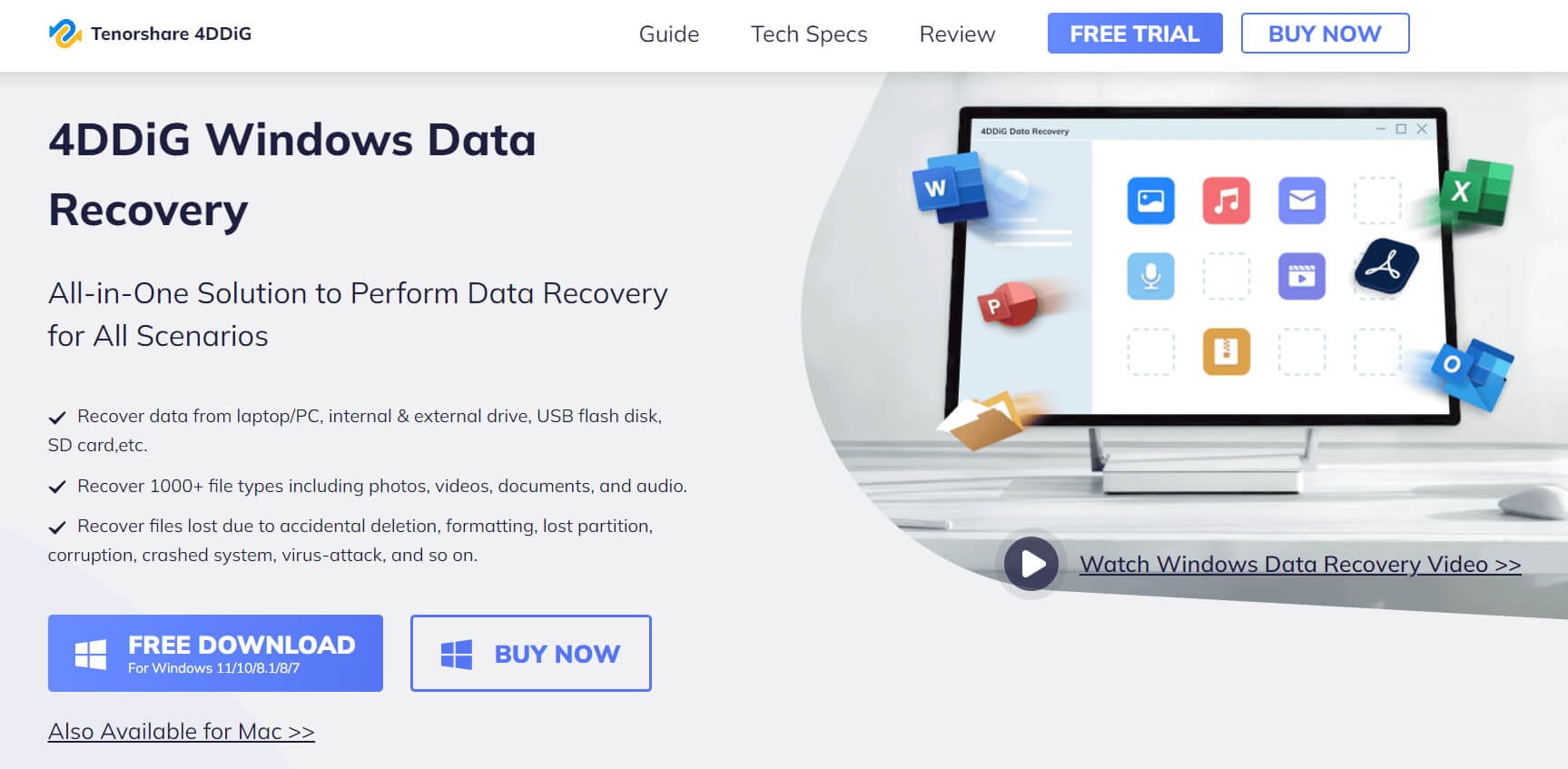 tenorshare 4ddig data recovery review