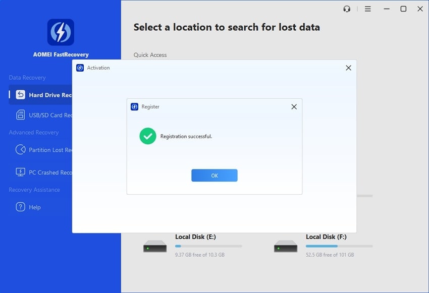 aomei fastrecovery testdisk alternative