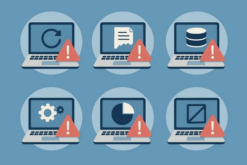 common causes of error occurrence