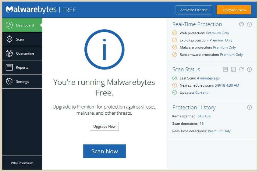 malwarebytes free antivirus software