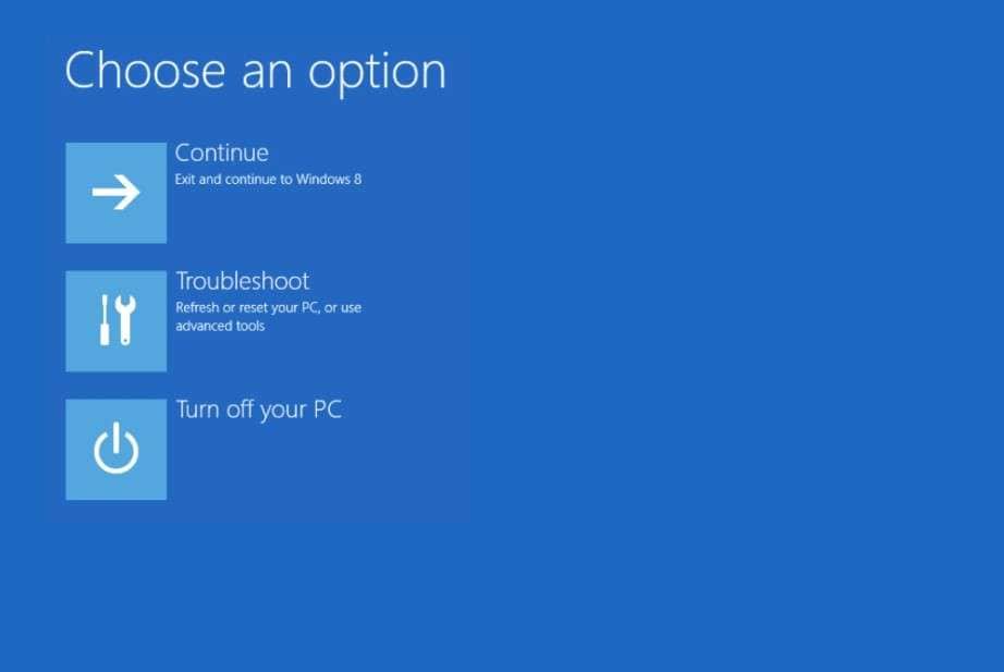 ripristino di Windows 8 utilizzando il disco di ripristino Toshiba