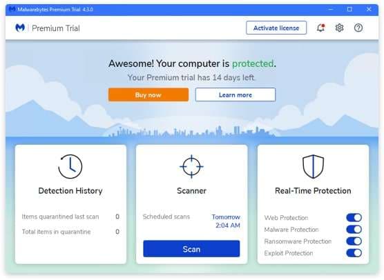 malwarebytes trojan removal and antivirus protection