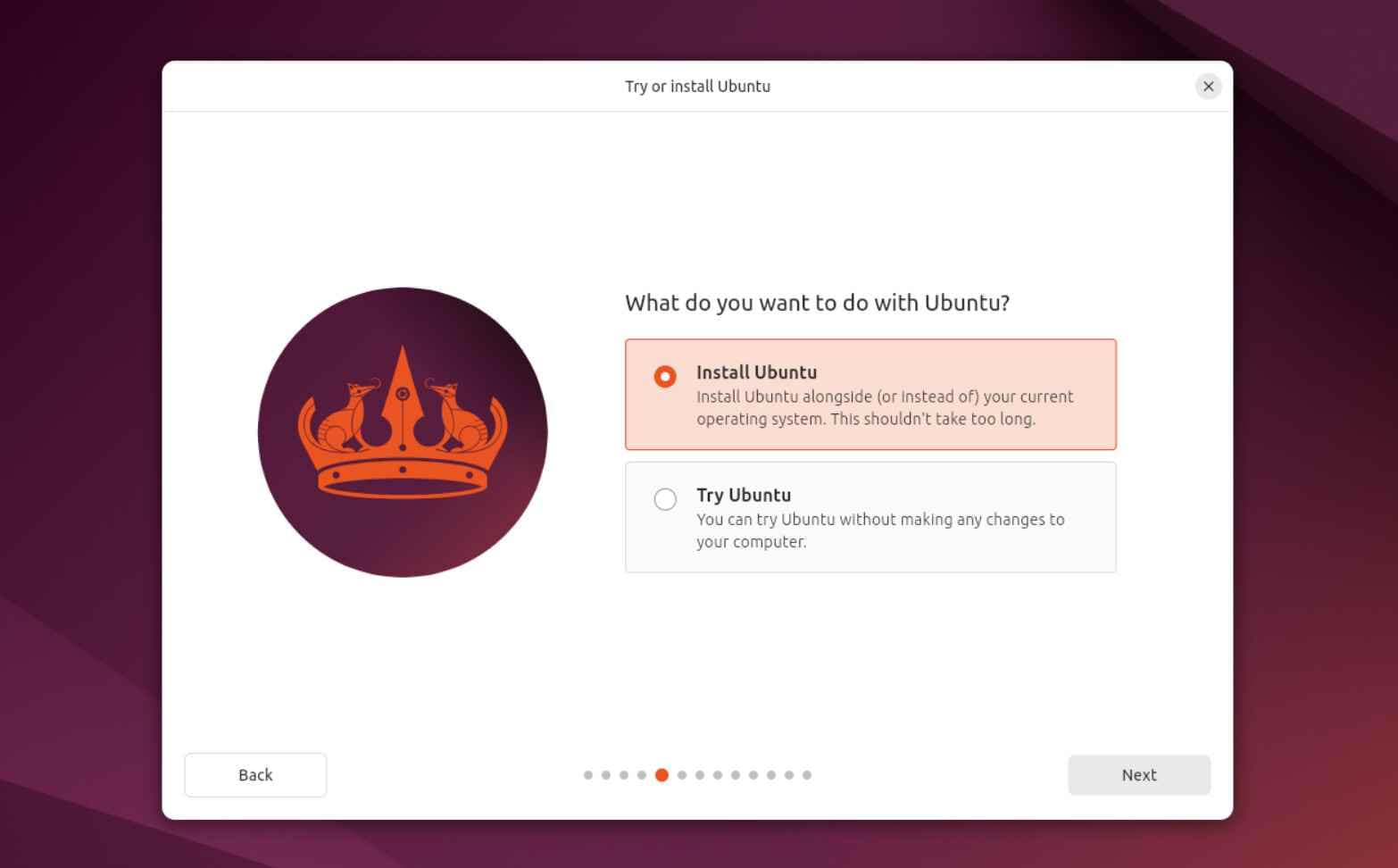 try or install ubuntu screen