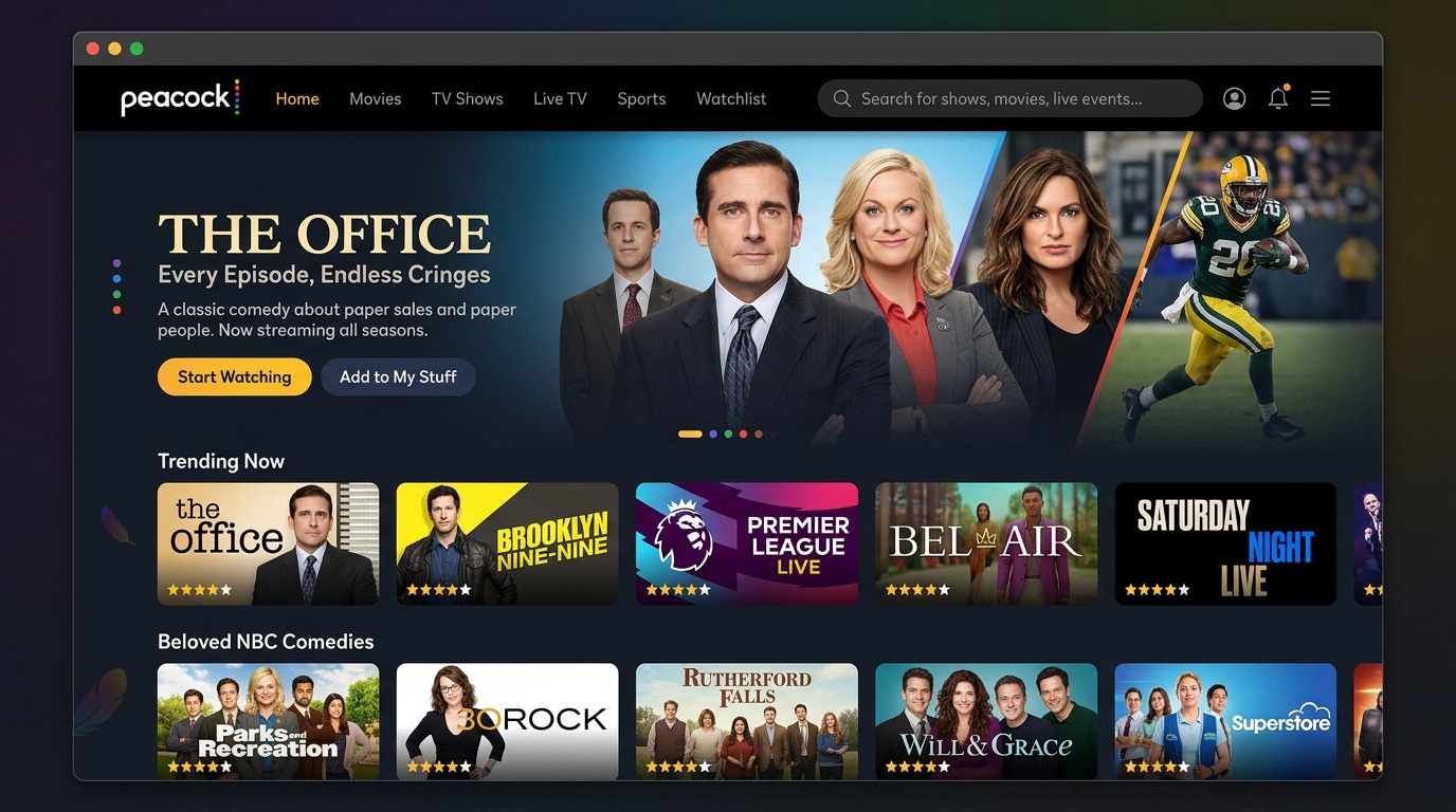 peacock streaming service