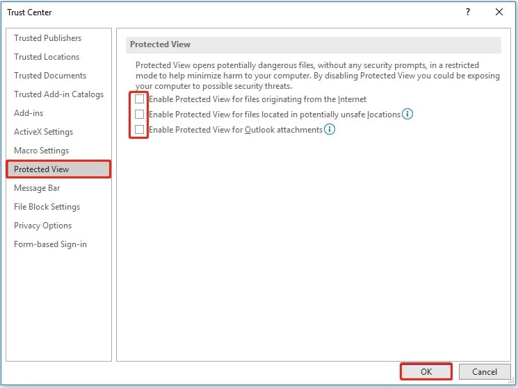 unselect all selected options