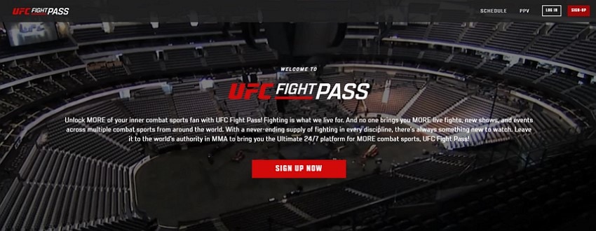 ufc fight pass free trials