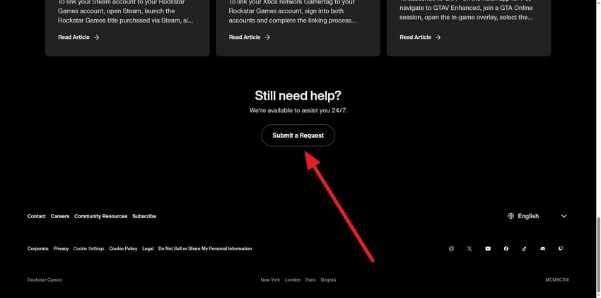 contract rockstar support