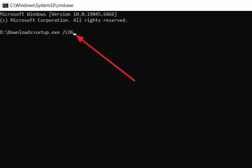 running inno setup logging from a command prompt