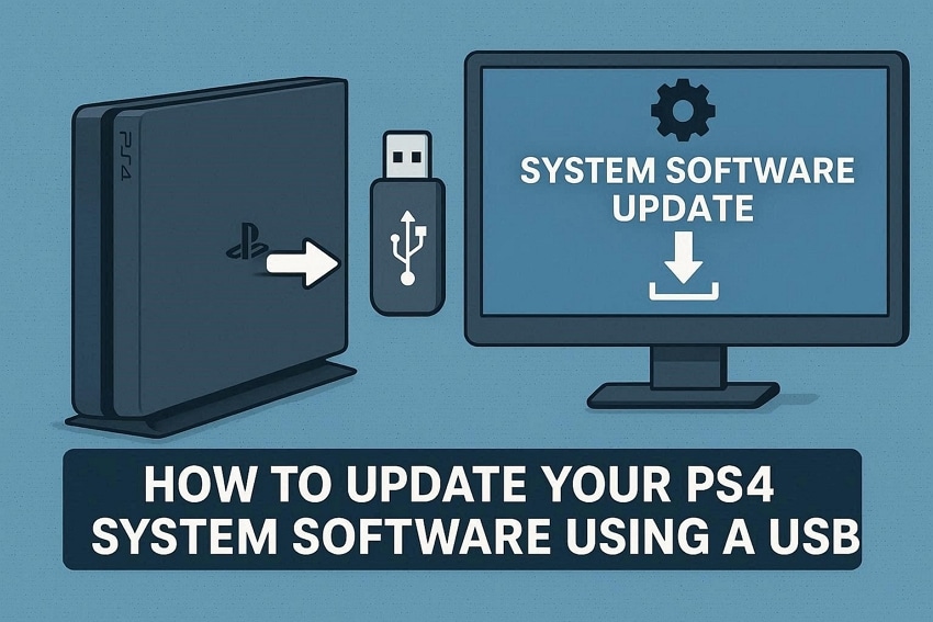 learn how to update ps4 system
