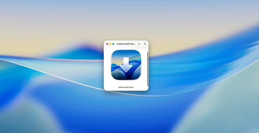 reboot mac to initiate installation