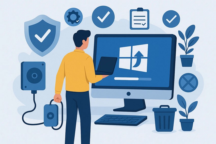 backup and preparation before upgrade