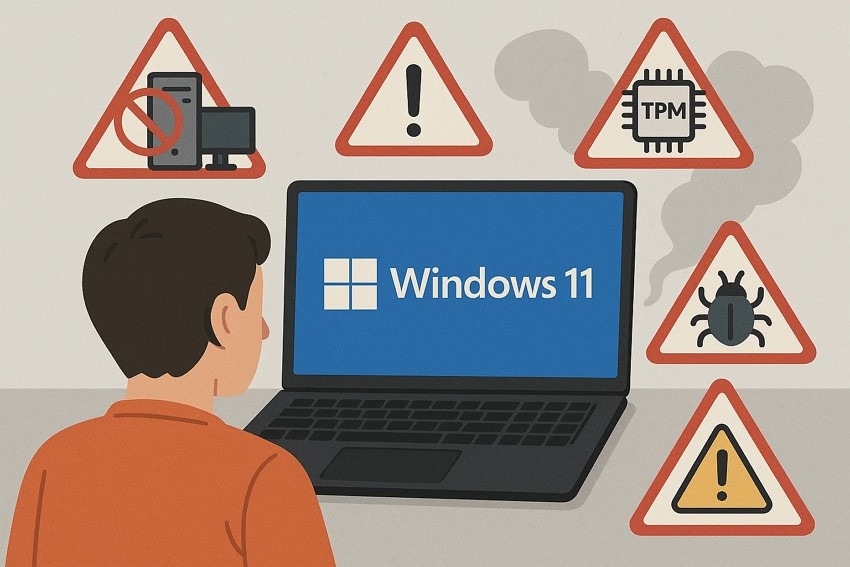 risk upgrading windows 11