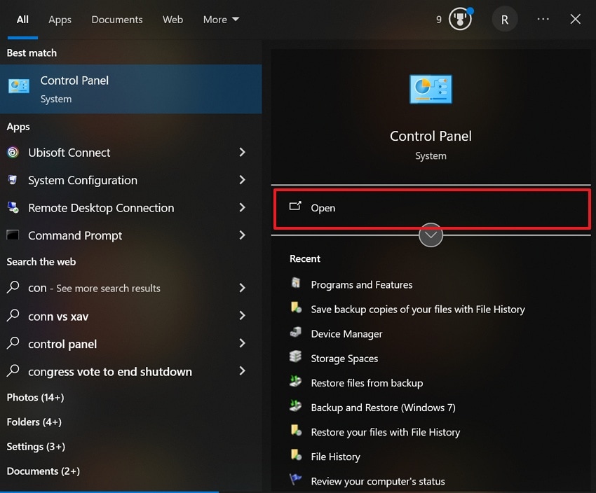 access control panel