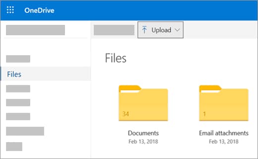 you can upload files on the onedrive cloud to free up disk space