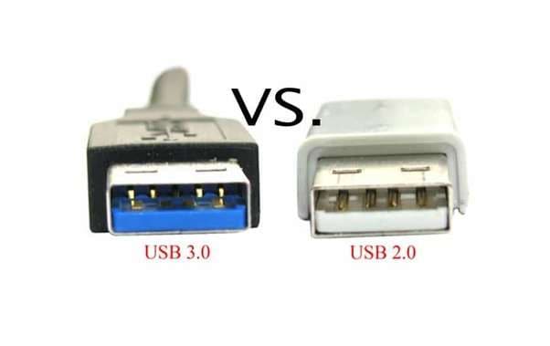 Différence physique entre les USB