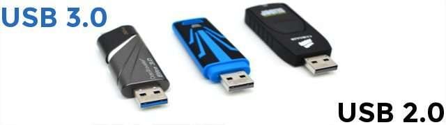 selecting a usb type 