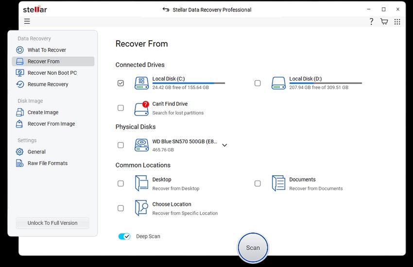 stellar data recovery usb recovery software