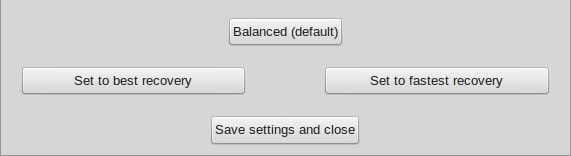 select and save the presets