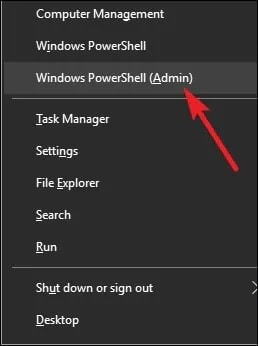 abrir windows powershell no modo administrador