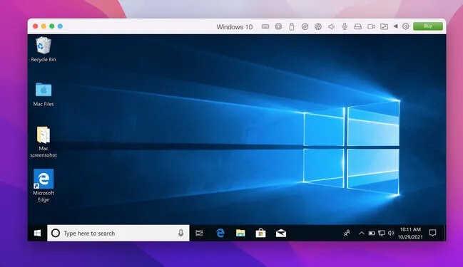 установка виртуальной системы windows для записи ntfs на mac