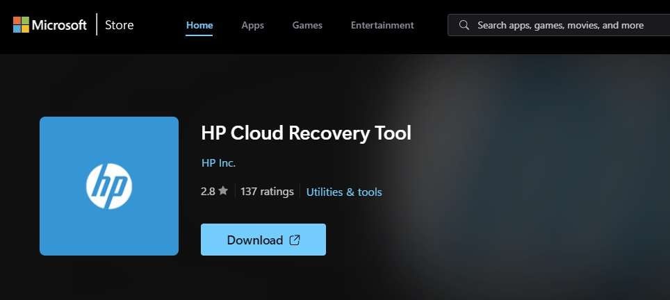 HP Cloud Recovery Tool: How to Use It in Windows 10/11