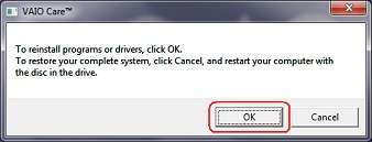 reinstall programs or drivers