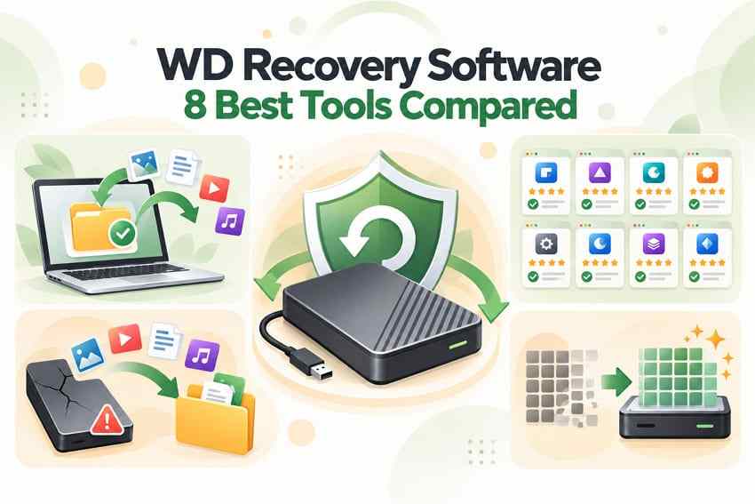 Western Digital Hard Drive Recovery Software: 8 Options Compared (2026)