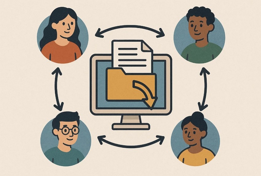 peer to peer file sharing