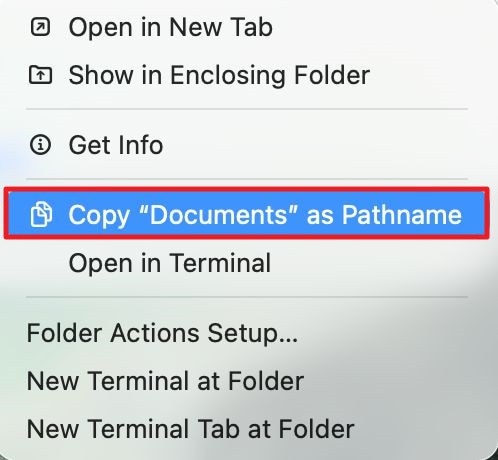 copy original file as pathname