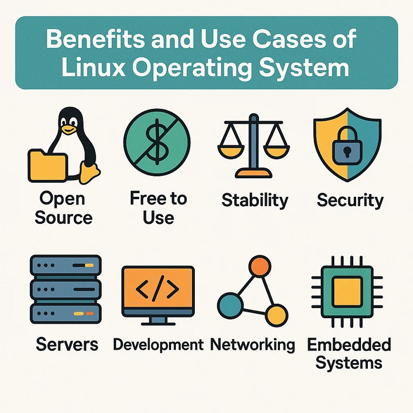 benefits and uses cases linux