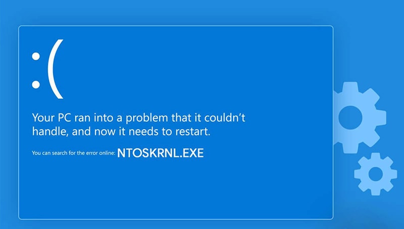 what is ntoskrnl exe error
