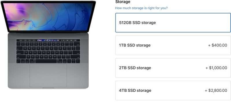 mac storage pricing 