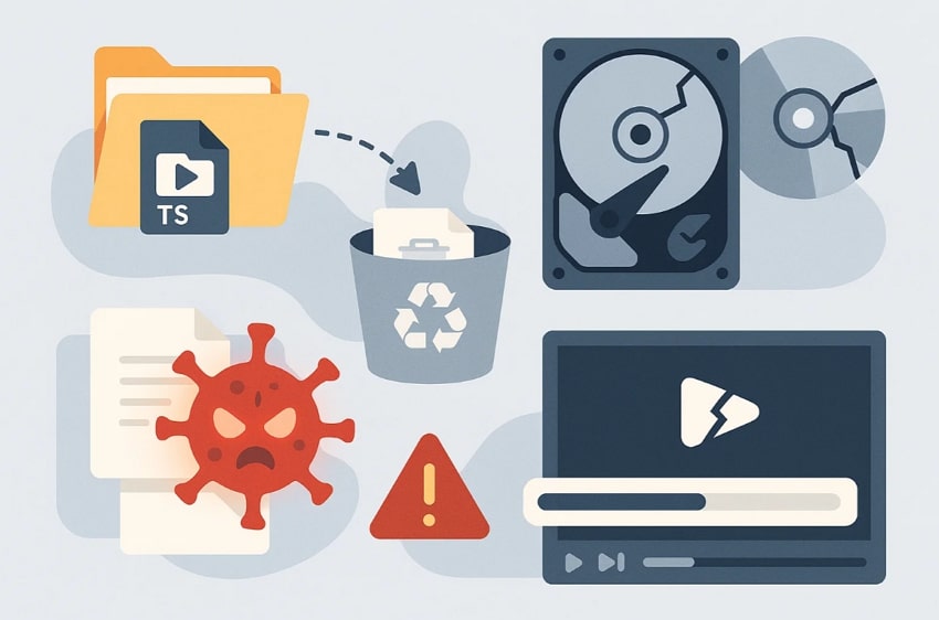 reasons of file lost