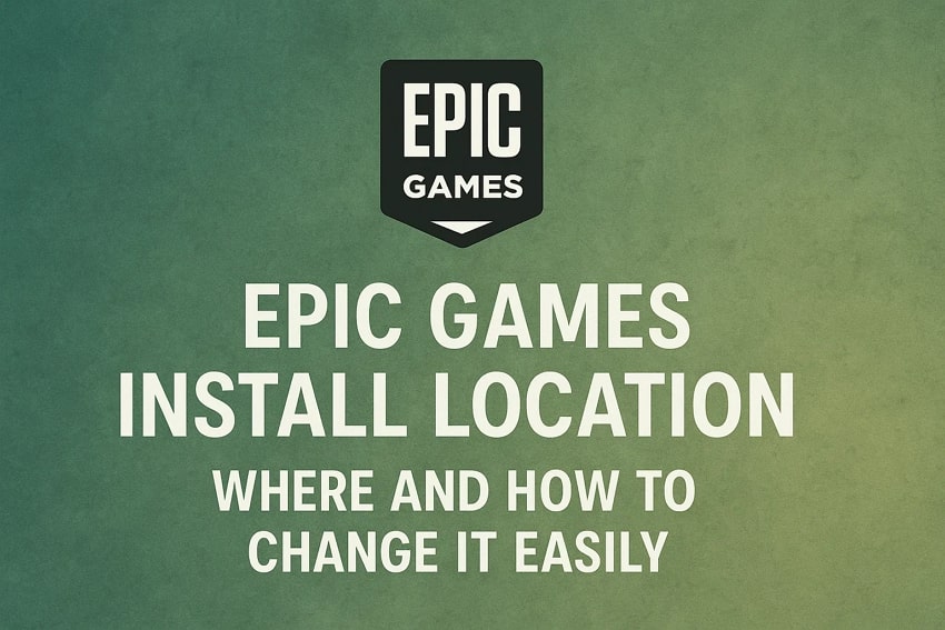 learning epic games install location