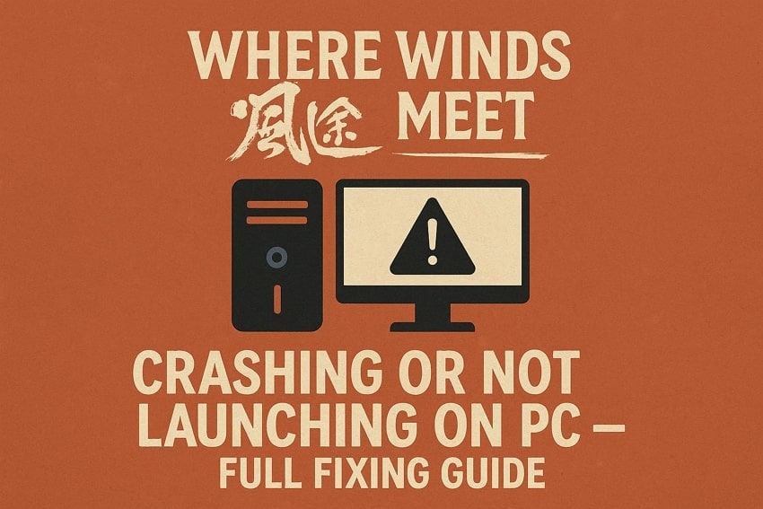 where winds meet crashing and not launching