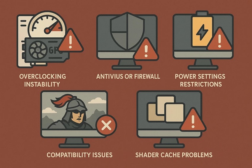 causes of game crashing