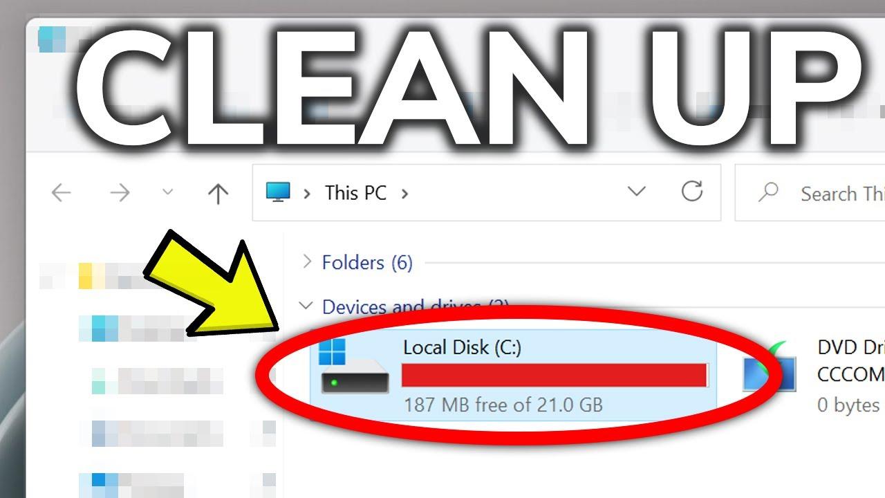clean up space