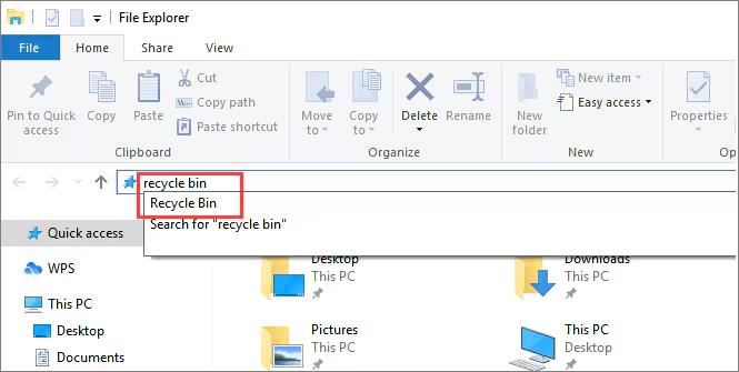 find desktop shortcut