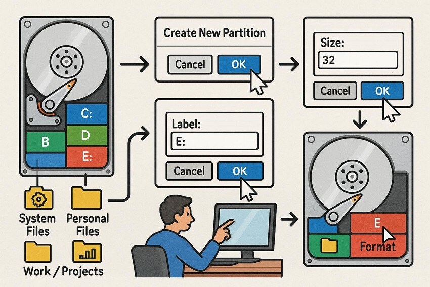 what is hard drive partition