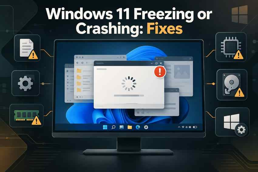 Windows 11 Keeps Freezing or Crashing Randomly? 10 Targeted Fixes