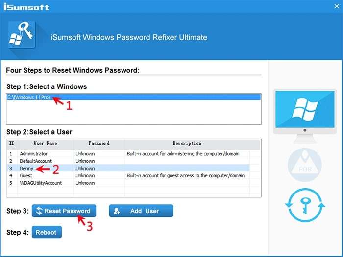 windows 11 password reset usb 23