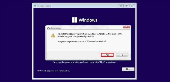 restablecer contraseña de Windows 11 con USB 30