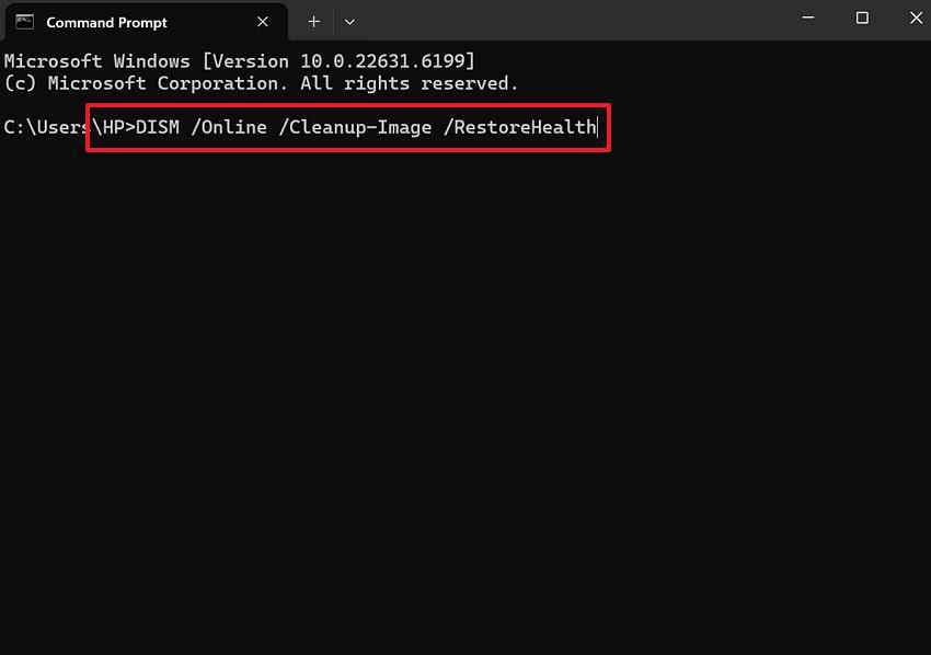 repair system files