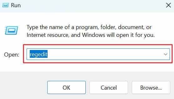 open windows registry
