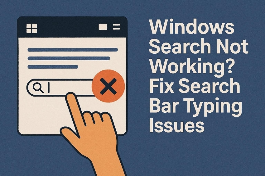 fix windows search not working issue