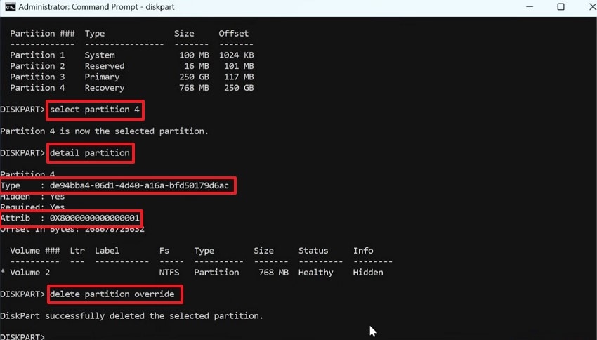 add prompt and get partitions