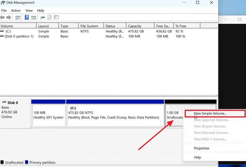select new simple volume button