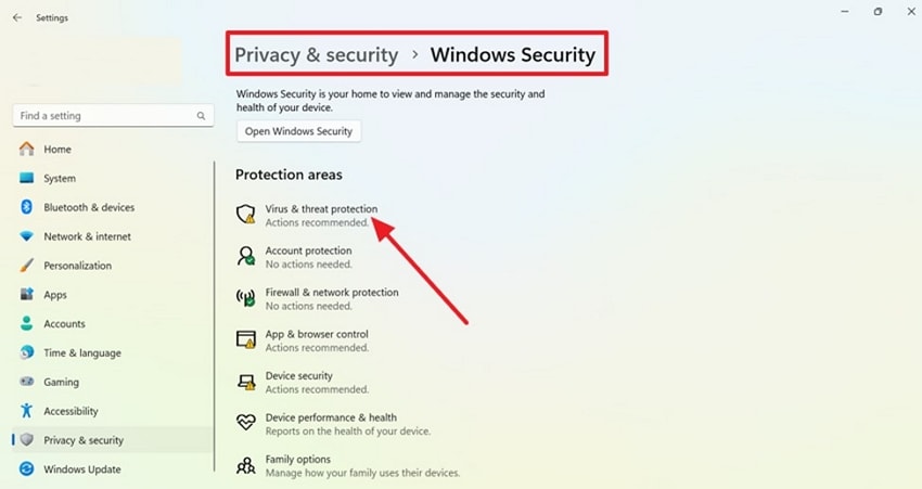 shift virus and threat protection