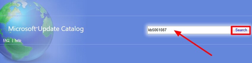 access microsoft update catalog