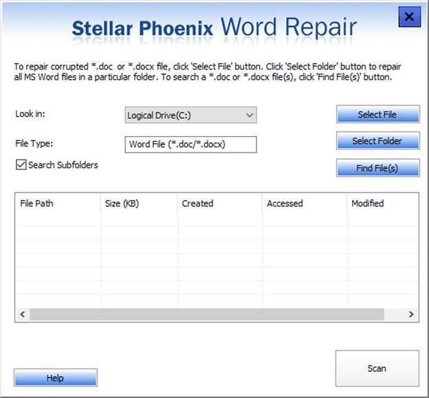 Beschädigte Word Datei reparieren Schritt 1